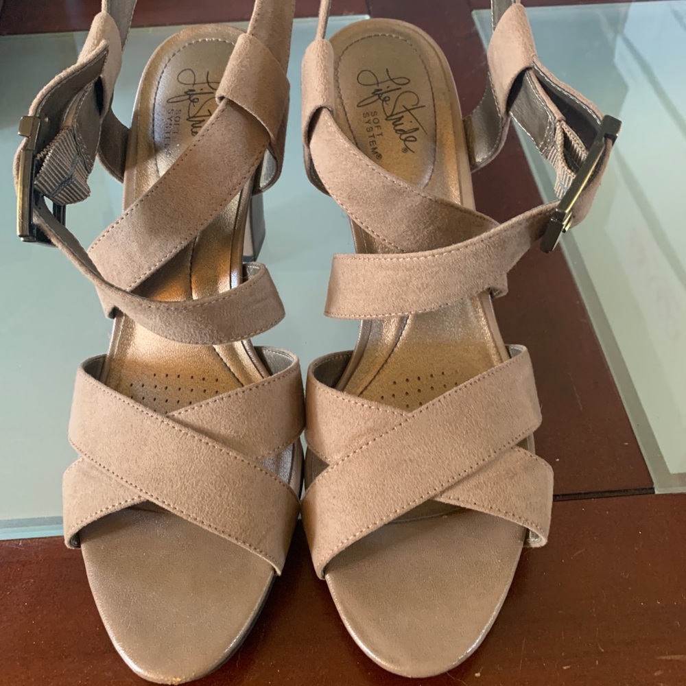 Chunky heeled sandals